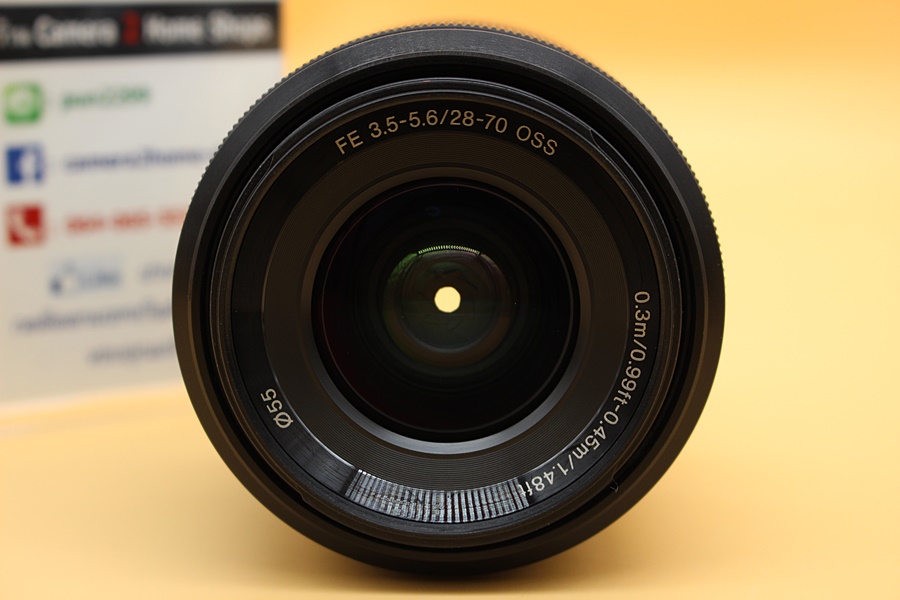 ขาย Lens Sony FE 28-70mm. F3.5-5.6 OSS สภาพสวยใหม่ ไร้ฝ้า รา ตัวหนังสือคมชัด พร้อมHOOD  อุปกรณ์และรายละเอียดของสินค้า 1.Lens Sony FE 28-70mm. F3.5-5.6 OSS 